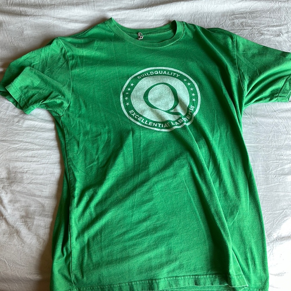 Green T-shirt